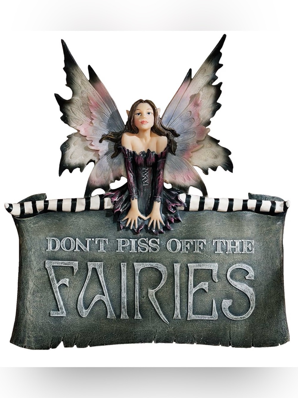 Toscano Wall Decor “Don’t Piss Off the Fairies”